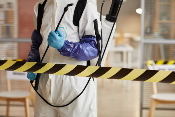 Professional Biohazard technician working in Westley, CA